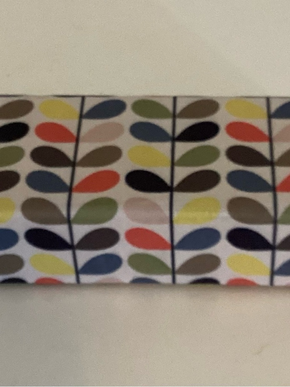 Orla Kiely Leaf Print Glasses Case - Picture 2 of 6